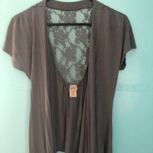 Eyelash Couture (S) Grey Shirt Vest